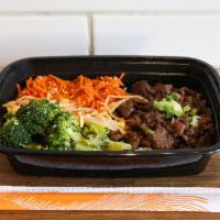 Korean Steak Bowl · Ribeye-cut and premium quality beef