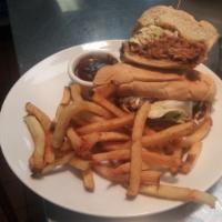 BBQ Pulled Pork Torpedo · Slow & low cooked BBQ's pulled pork, hand-tossed with either Habanero BBQ sauce or Kansas ci...