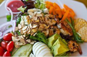 All About Salad · Freshly made salad. Base of romaine and spring mix. Topped with a choice of either chicken, ...