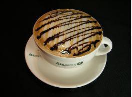 Caramel Macchiato · Handcrafted beverage with freshly pulled espresso, steamed milk, vanilla syrup, and caramel ...