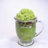Red Bean Green Freddo Tea · Frozen. All About Cha’s pre-made matcha sauce blended with milk and ice. Layered with sweet ...