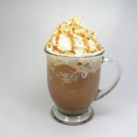 Cocoa Latte Freddo · Frozen. Our version of a classic frozen hot chocolate. Topped with whipped cream and caramel...