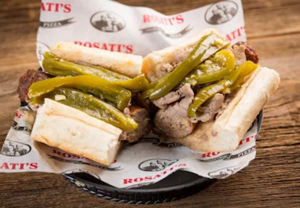 Crosstown Classic Combo Sandwich · Sausage link, Italian beef and French bread.