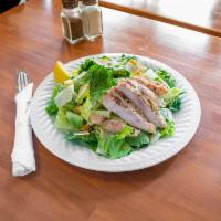 Caesar Salad · Romain lettuce and house made croutons dressed with house made dressing.