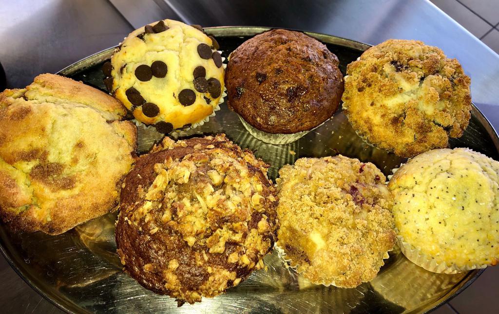 Breakfast Muffins · Fresh Baked daily!