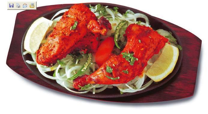 Taj Mahal Special Biryani · Mix of chicken, shrimp and vegetables.