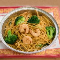 67. Shrimp Lo Mein · Comes with soft noodles.