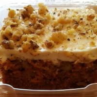 Carrot Cake with Cream Cheese Frosting · 