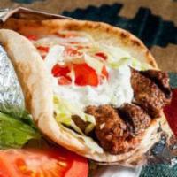 Authentic Lamb Gyro · Authentic Mediterranean recipe - Unique and delicious!
House-made fresh daily, mildly spiced...