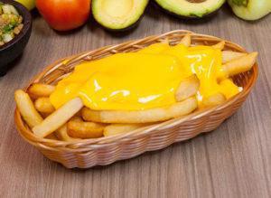 Cheese Fries · French fries with nacho cheese.
