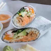 Build Your Own  Wrap !! · Sushi burrito 