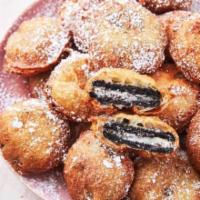 Fried Oreos Regular · Includes 4.