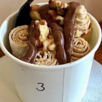 Mocha Ice Cream · Chocolate with coffee and graham cracker.