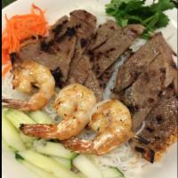 V5. Grilled Pork & Shrimp · 
