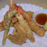 Tempura · Battered and fried. 