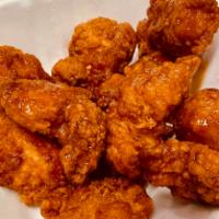Half Pound Boneless Chicken Wings · 1/2 lb. Portion of Our Boneless Chicken Wings tossed in your choice of any one of our Signat...