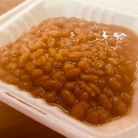 Bushes© Baked Beans · 8 oz. Portion of Bushes© Baked Beans with toppings of your choice included. ( non vegetarian )