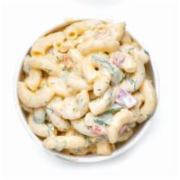 Macaroni Salad · Our is Macaroni Salad made with plump elbow macaroni and a sweet and spiced mayonnaise dress...