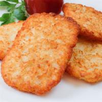Hash Brown Cakes · Our Hash Browns are deliciously tasty and perfectly crispy. These shredded potato hash brown...