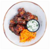OG BBQ Wings · Sweet baby Ray's BBQ sauce, butter with side ranch.
