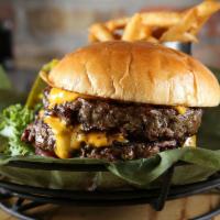 Double D's Burger · Double the beef, double the cheese and double the fries. You get the idea double tomato, let...