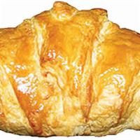 Ham and Cheese Croissant · Thinly sliced meat from a pig.'s leg.