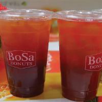 Flavored Iced Tea · Add boba for an additional charge.