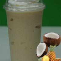 Pina Colada Smoothie · Add boba for an additional charge.