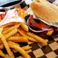 1/3 Lb. Angus Bacon Cheese Burger · 