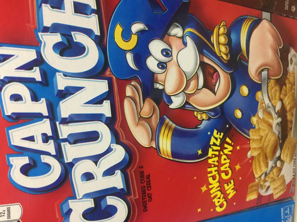 Cap'n Crunch · sweet and corn cereal