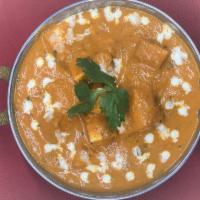 Paneer Tikka Masala · Cottage cheese cubes, bell pepper, onion, and tomatoes cooked in a kadai with chefs special ...