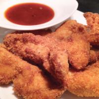 Chicken Fingers · Hand-breaded in house, our all-natural chicken tenders are fried to a plump juicy golden bro...