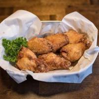 Soy Garlic Wings · Sweet soy garlic marinated wings. Korean style fried chicken wings.