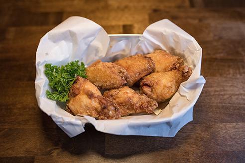 Soy Garlic Wings · Sweet soy garlic marinated wings. Korean style fried chicken wings.
