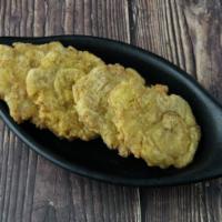 Tostones · Fried Green Plantains