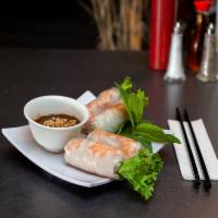 3. Goi Cuon Chay · 2 pieces. Vegetarian spring roll.