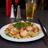 67. Com Chien Tom · Shrimp fried rice.