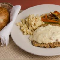 Country Fried Steak  · Crispy country fried steak and country gravy. 