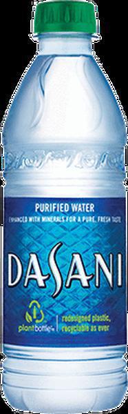 Bottled Water · Dasani 12 oz. bottle