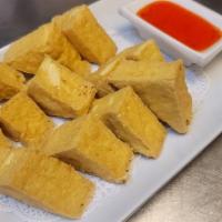 A2. Fried Tofu · 12 pieces. Deep fried fresh tofu. Served with Thai sweet sauce.