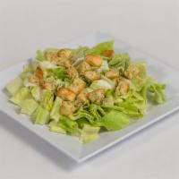 Caesar Salad (Large) · Romaine lettuce, croutons and Parmesan cheese with Caesar dressing.