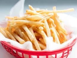 French Fries · Handcut French fries served with aioli, chipotle mayo, and Sriracha mayo.