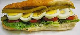 Egg Sandwich · 3 fried eggs 