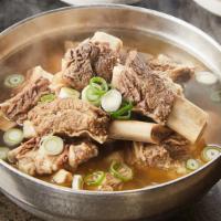 D9. Galbi Tang · Beef Rib Soup + Rice