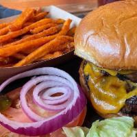 The OG Burger · Our burgers are house-ground and pressed using our Prime-grade brisket which makes them bett...