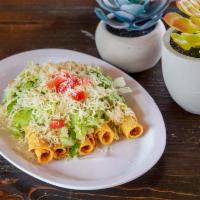 5 Rolled Taco · Served with guacamole, lettuce, tomato and cheese.
Beer or Chicken?