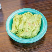 Guacamole Dip  · Fresh avocado blended with tomatoes, onions and spices. 