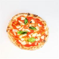 Margherita Verace TSG · San Marzano tomato sauce, mozzarella di bufala from Napoli, extra virgin olive oil, basil (C...