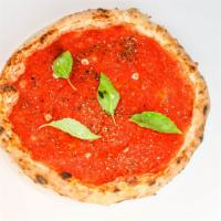 Marinara TSG Pizza · San Marzano tomato sauce, oregano, garlic, extra virgin olive oil, basil (Contains Wheat) 