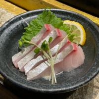 Shima Aji Sashimi (4 PCS) - Japan · Shima-aji, or Japanese “striped jack,” is a common point of confusion for many sushi eaters....
